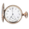 Dekorativní kapesní hodinky zn. LONGINES - zdobené technikou Niello